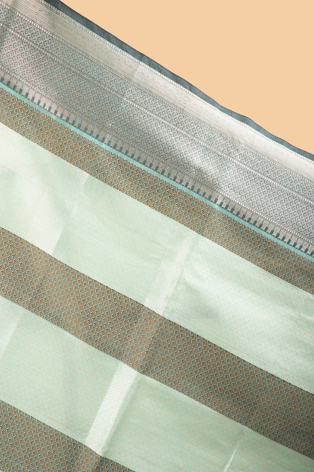 Blue Benarasi Cotton Saree