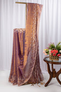 Lavender & Gold Cotton tissue