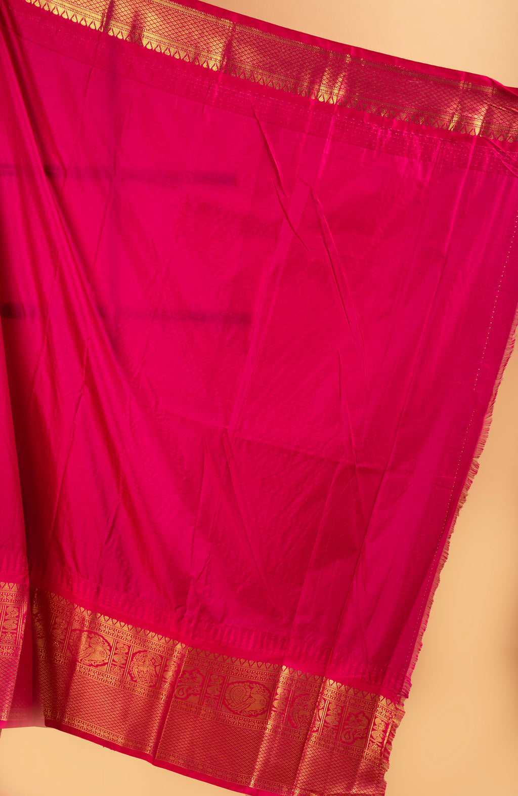 Purple and pink checks gadwal